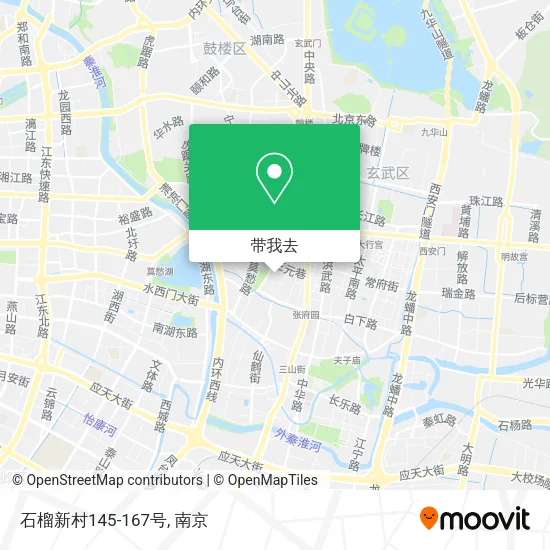 石榴新村145-167号地图