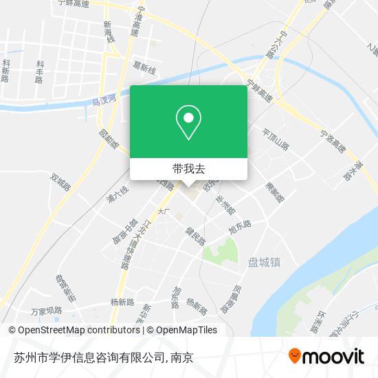 苏州市学伊信息咨询有限公司地图