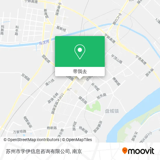 苏州市学伊信息咨询有限公司地图