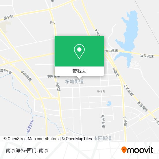 南京海特-西门地图
