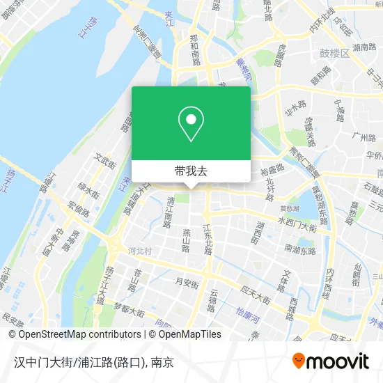 汉中门大街/浦江路(路口)地图