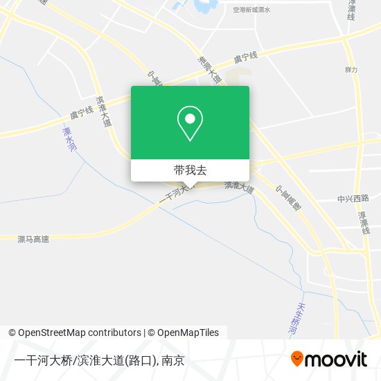 一干河大桥/滨淮大道(路口)地图