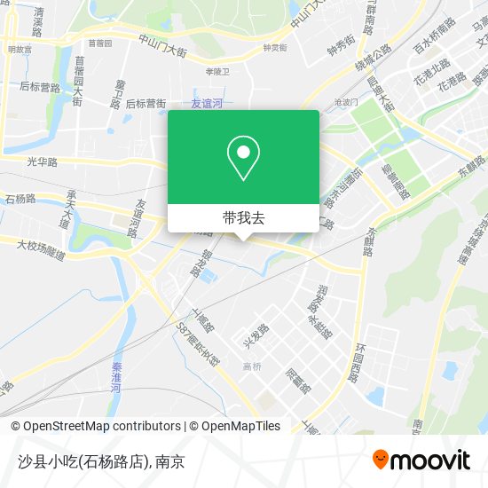 沙县小吃(石杨路店)地图