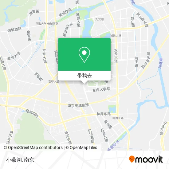 小燕湖地图