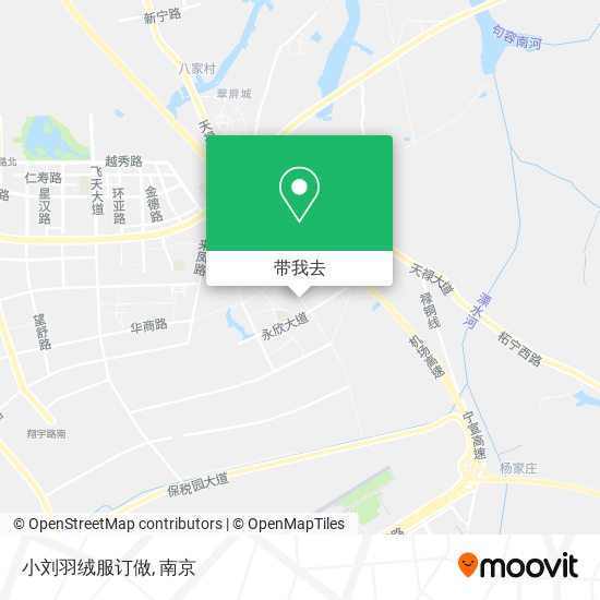 小刘羽绒服订做地图