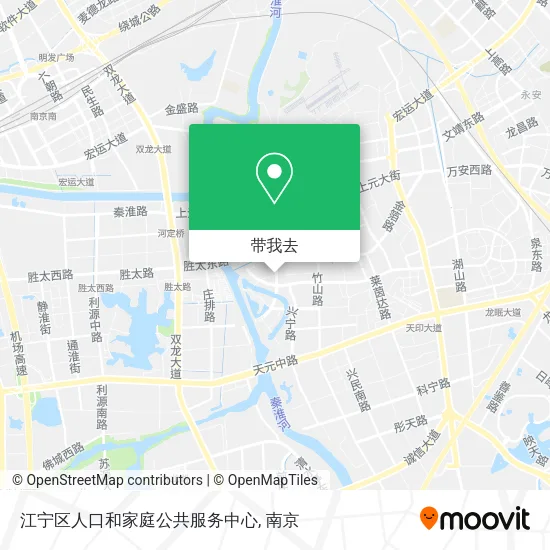江宁区人口和家庭公共服务中心地图
