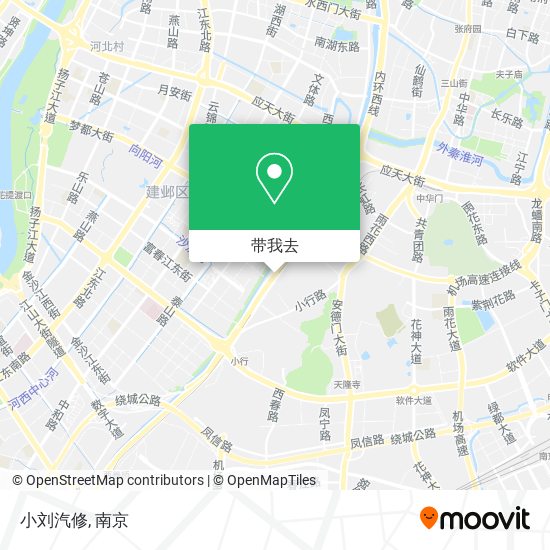 小刘汽修地图