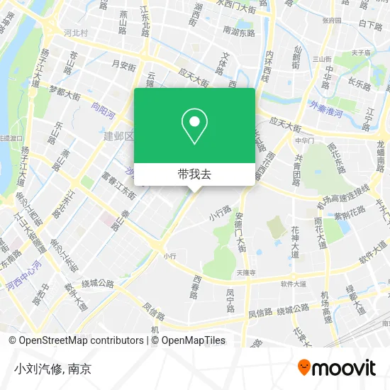 小刘汽修地图
