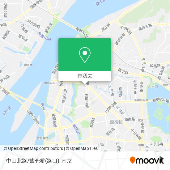 中山北路/盐仓桥(路口)地图