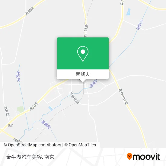 金牛湖汽车美容地图