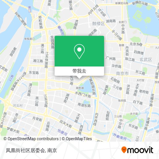 凤凰街社区居委会地图