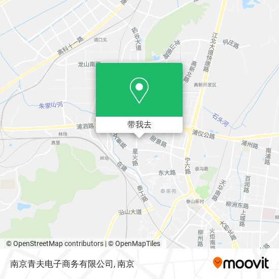 南京青夫电子商务有限公司地图