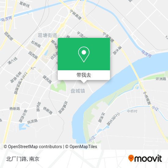北厂门路地图