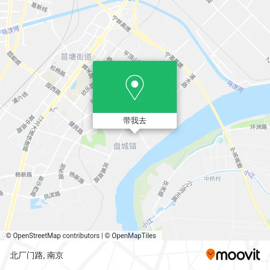 北厂门路地图