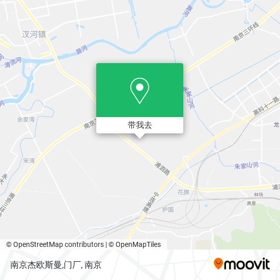 南京杰欧斯曼,门厂地图