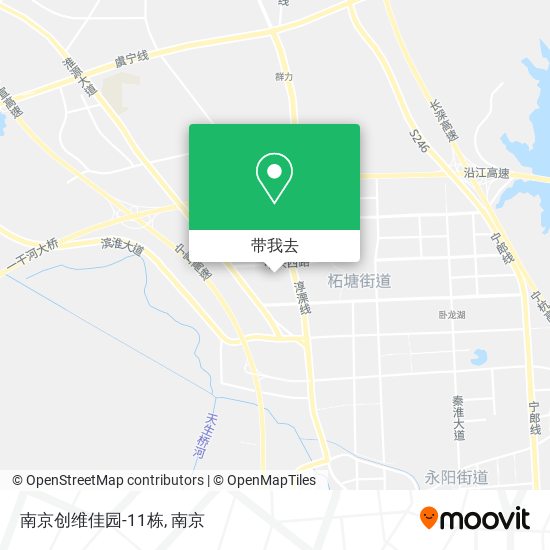 南京创维佳园-11栋地图