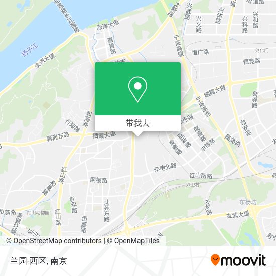 兰园-西区地图