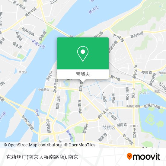 克莉丝汀(南京大桥南路店)地图