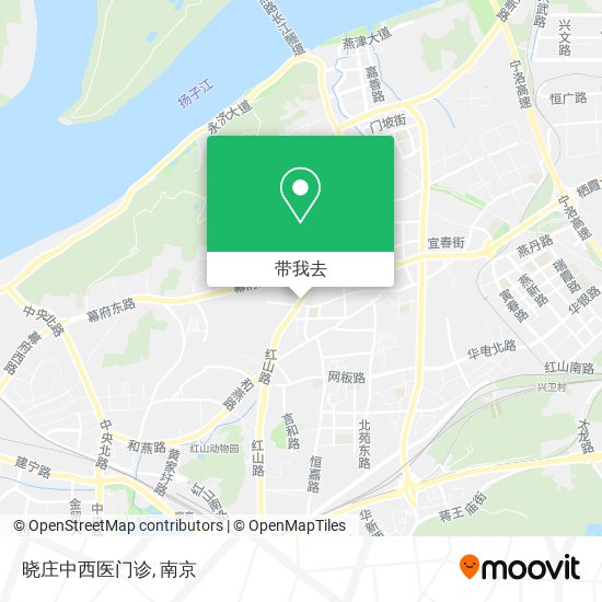 晓庄中西医门诊地图