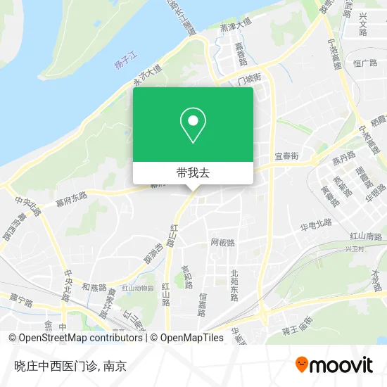 晓庄中西医门诊地图