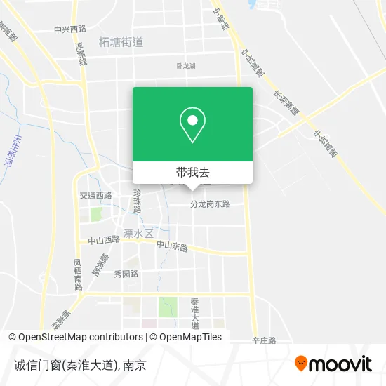 诚信门窗(秦淮大道)地图