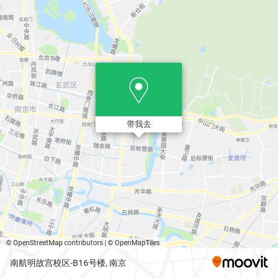 南航明故宫校区-B16号楼地图