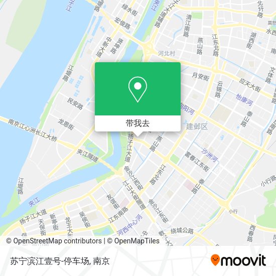 苏宁滨江壹号-停车场地图