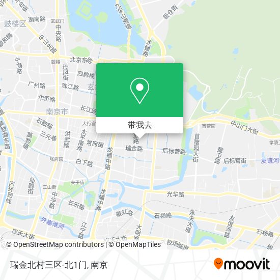 瑞金北村三区-北1门地图