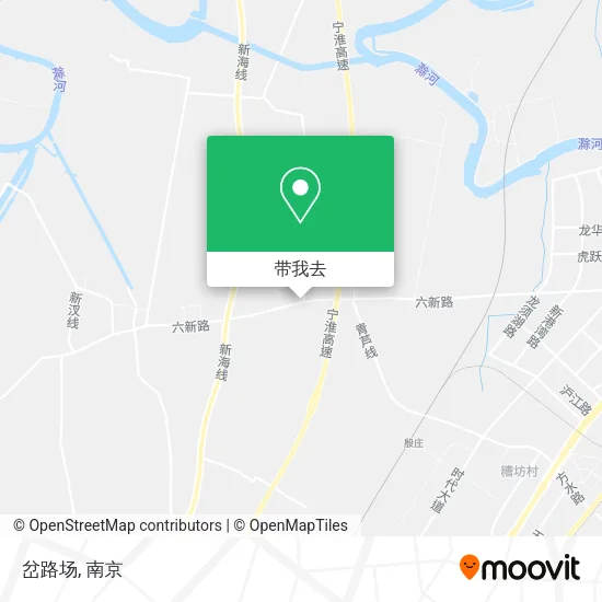 岔路场地图