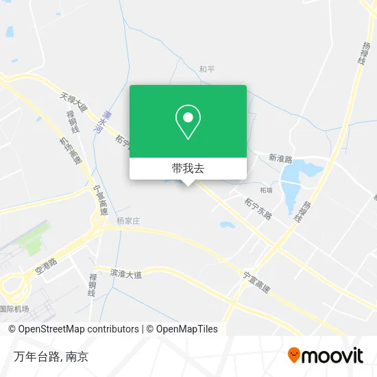 万年台路地图