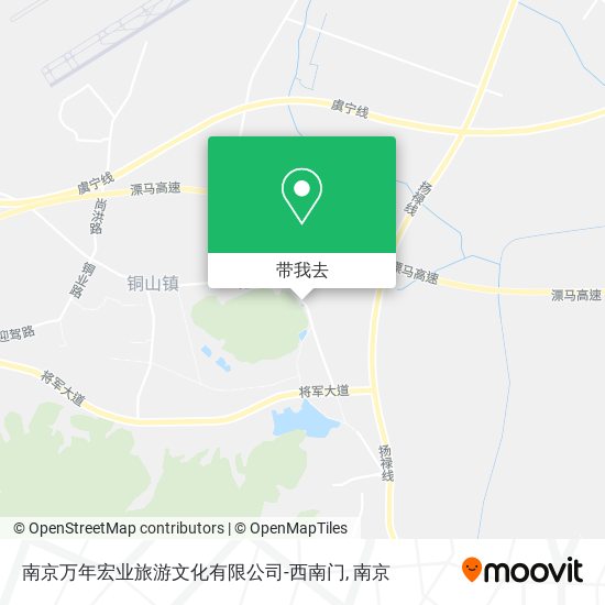 南京万年宏业旅游文化有限公司-西南门地图