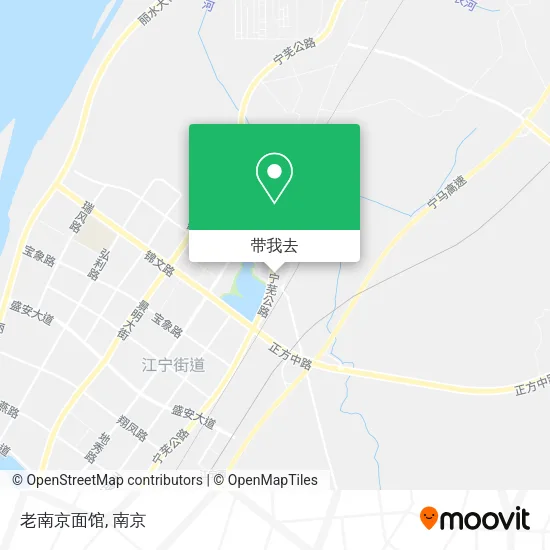 老南京面馆地图
