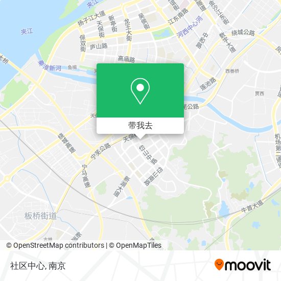 社区中心地图