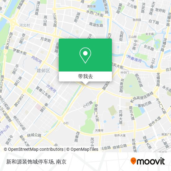 新和源装饰城停车场地图
