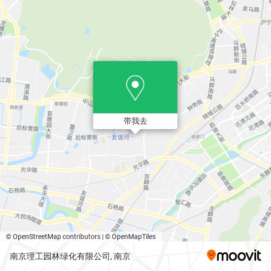 南京理工园林绿化有限公司地图