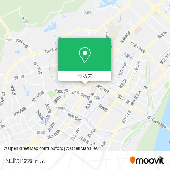 江北虹悦城地图
