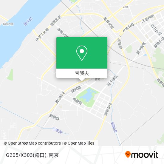 G205/X303(路口)地图