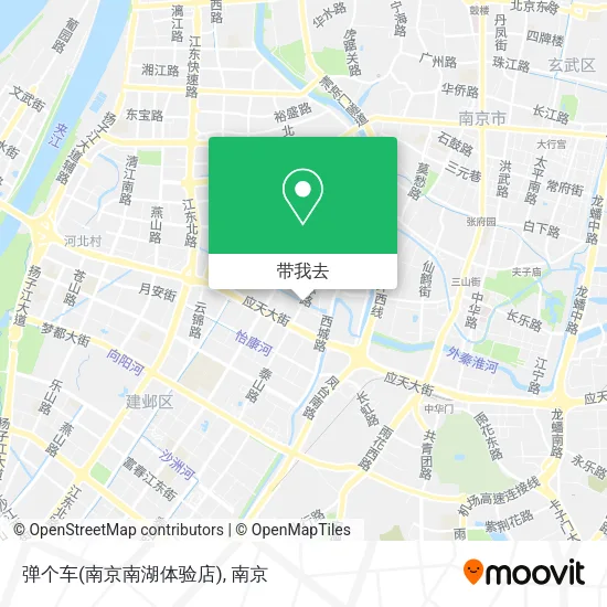 弹个车(南京南湖体验店)地图