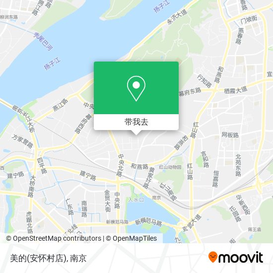 美的(安怀村店)地图
