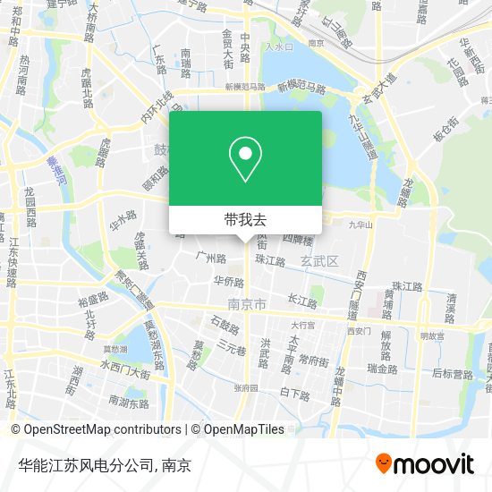 华能江苏风电分公司地图