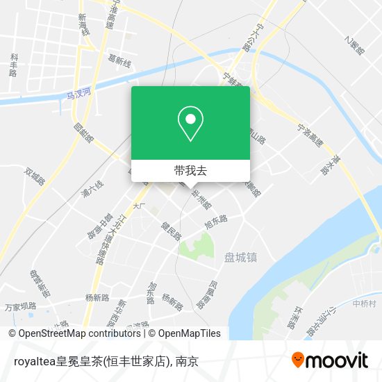 royaltea皇冕皇茶(恒丰世家店)地图