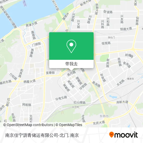南京佳宁沥青储运有限公司-北门地图