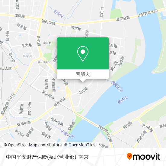 中国平安财产保险(桥北营业部)地图