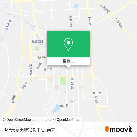 ME美颜美肤定制中心地图