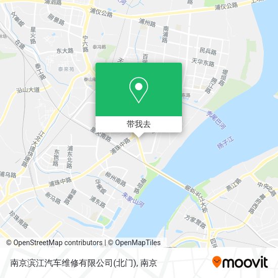 南京滨江汽车维修有限公司(北门)地图