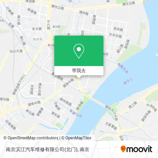 南京滨江汽车维修有限公司(北门)地图