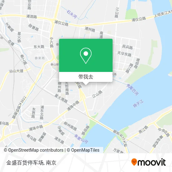 金盛百货停车场地图