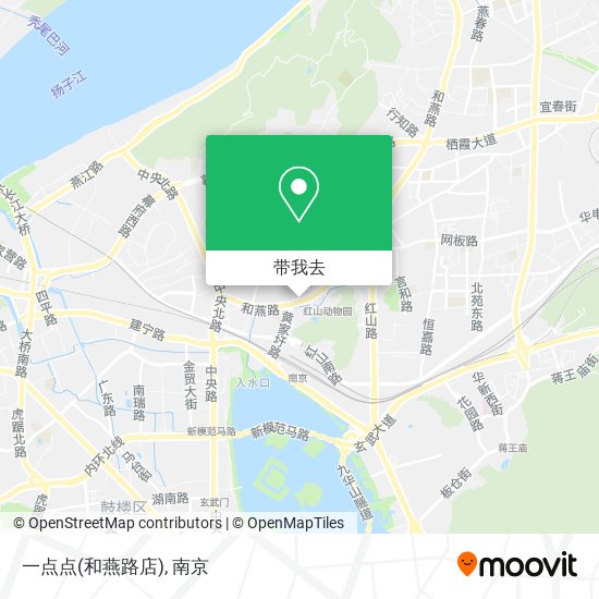 一点点(和燕路店)地图