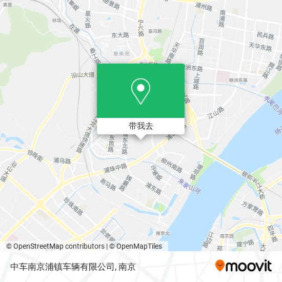 中车南京浦镇车辆有限公司地图
