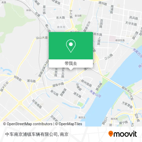 中车南京浦镇车辆有限公司地图